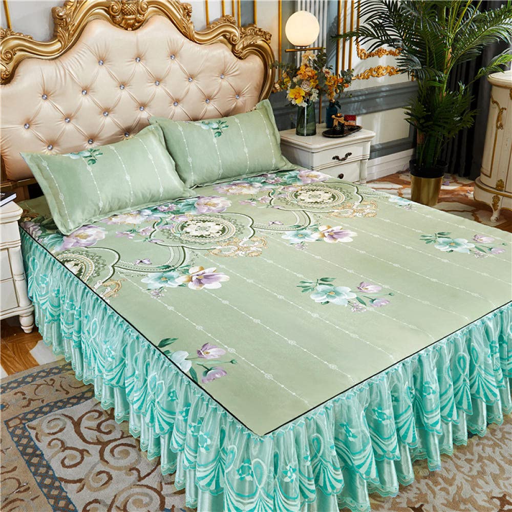 Imported Cotton Bedskirts - Image 2