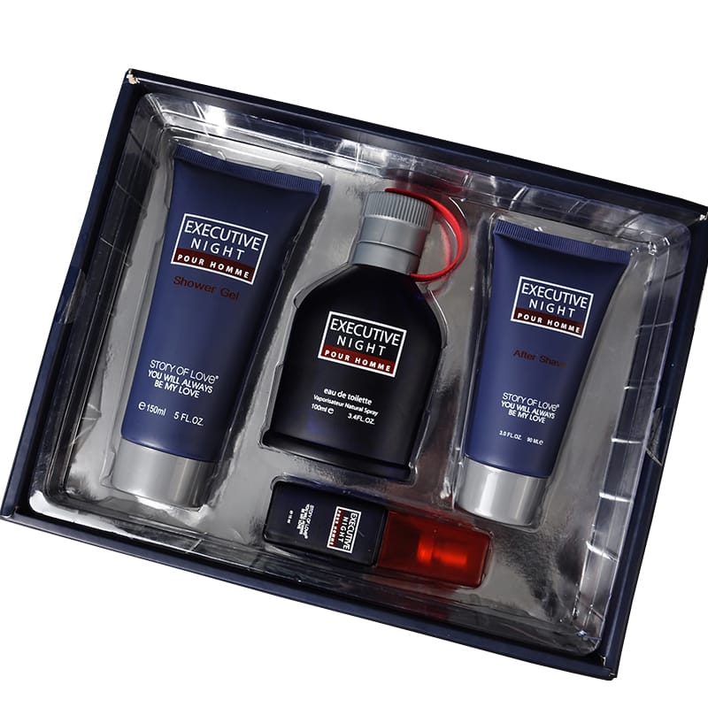 Executive Night Men Perfume Gift Set 4 in1 lasting Fragrance| Cologne