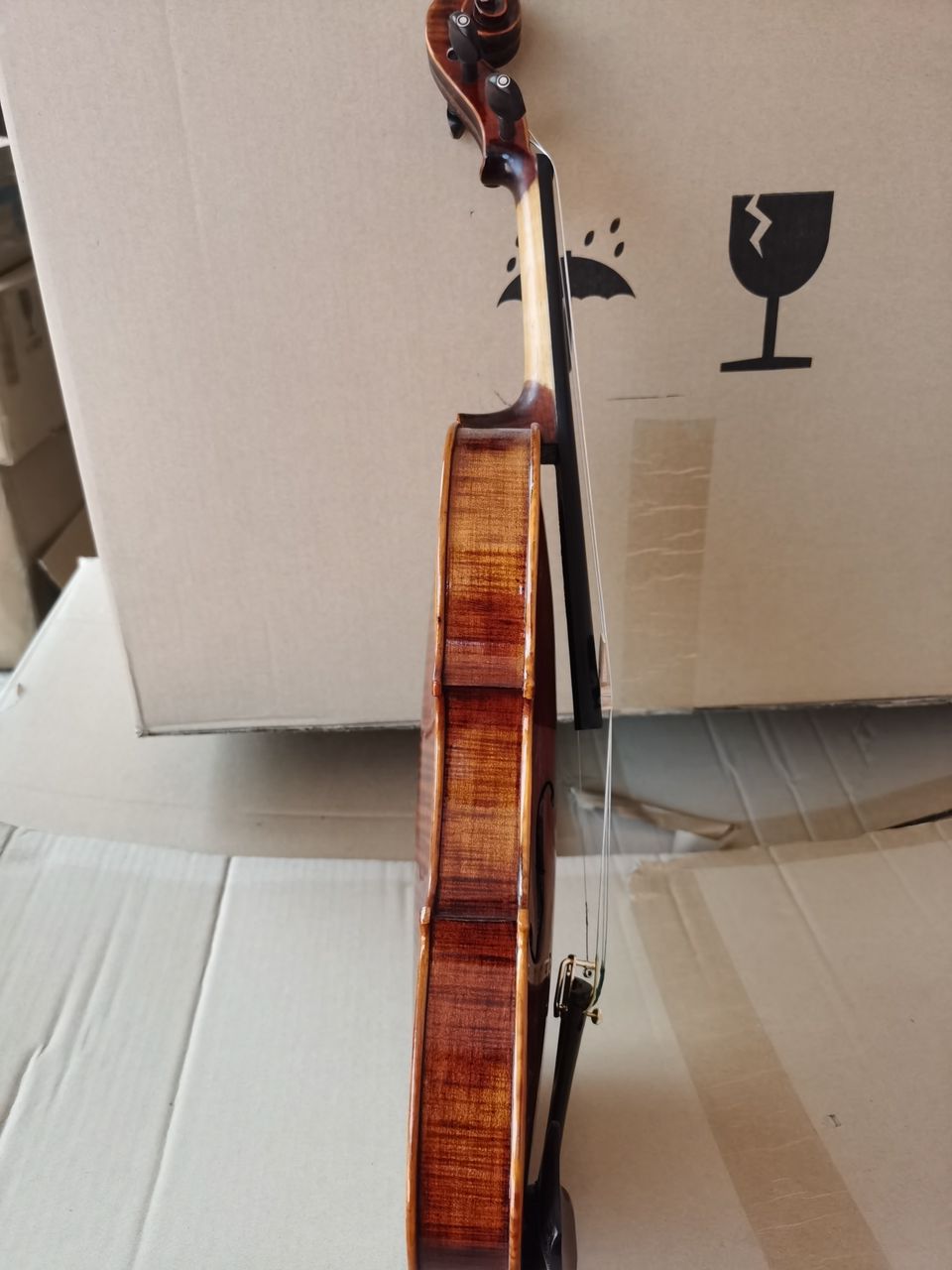 High quality European materials, hand painted professional violin. - Image 3