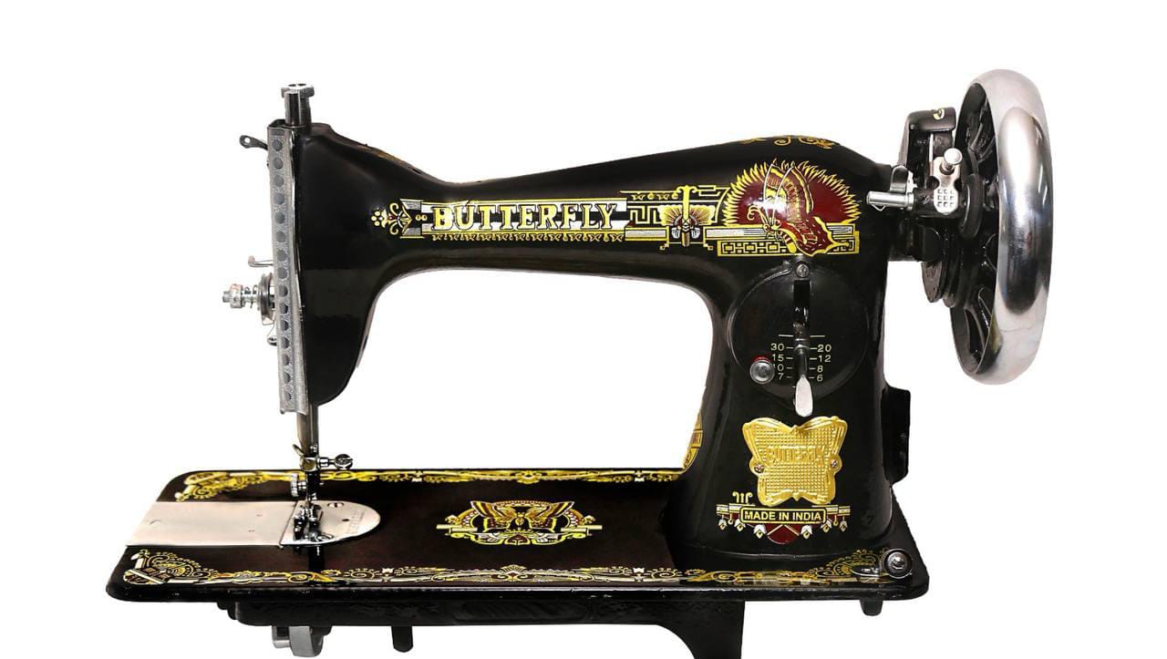Butterfly sewing machine