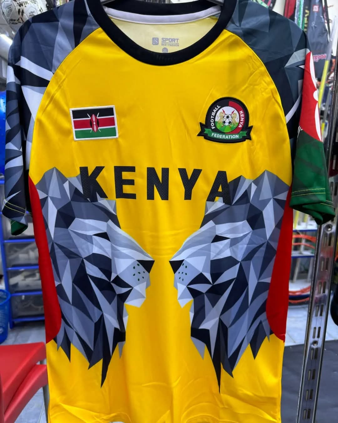 Kenyan Football jersey/ Football Tshirts/ CHAN & AFCON Kenya outfit