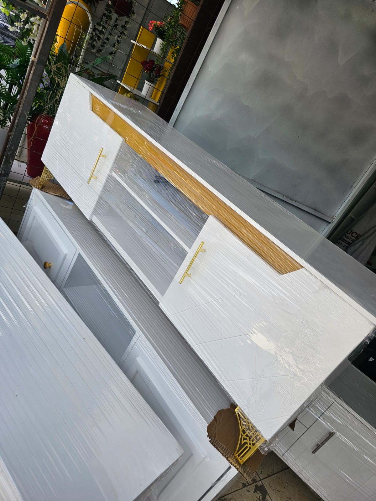 Modern Tv stand with  LED lights available - Image 2