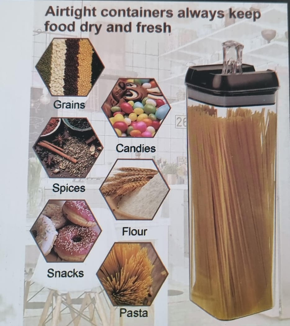 Acrylic 7pc food storage container set - Image 4