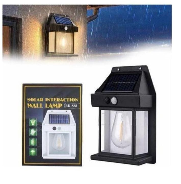 *Solar Interaction Wall lamp, no wiring no electric bills @ ksh.650*‼️