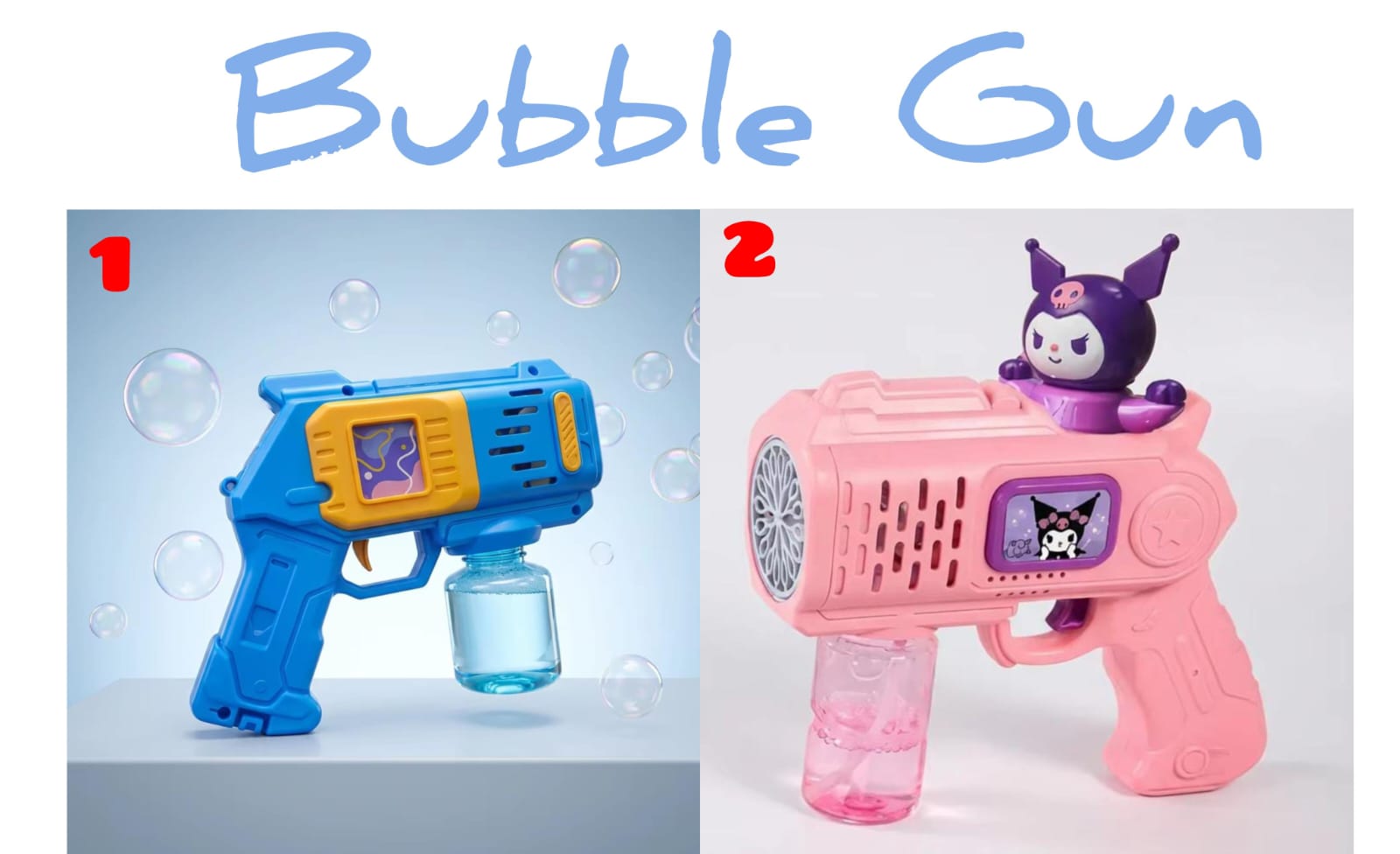 Bubble gun