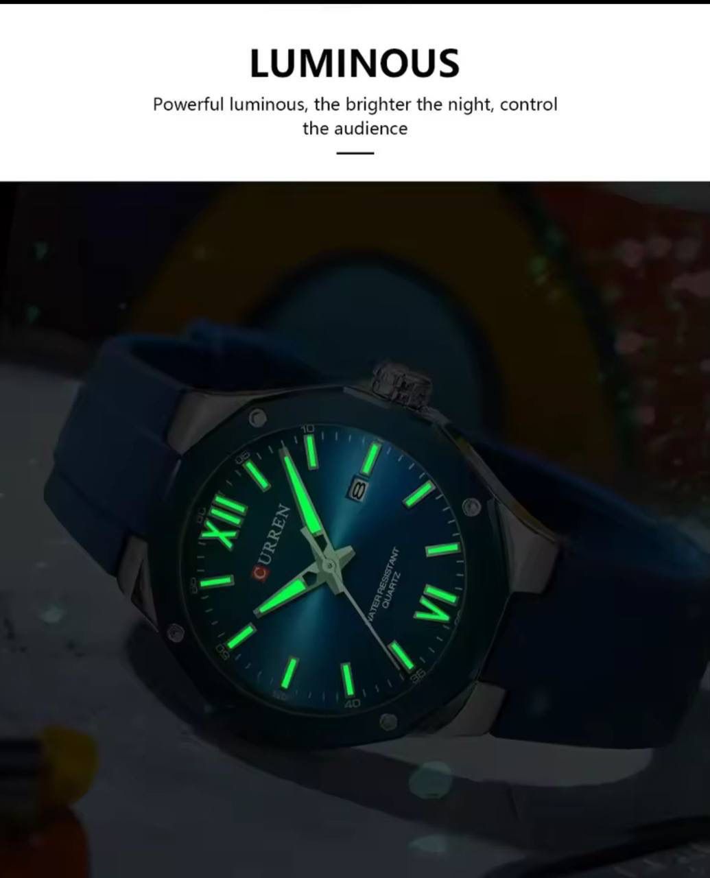 CHENXI AUTOMATIC GENTS WATCH #8870 - Image 3
