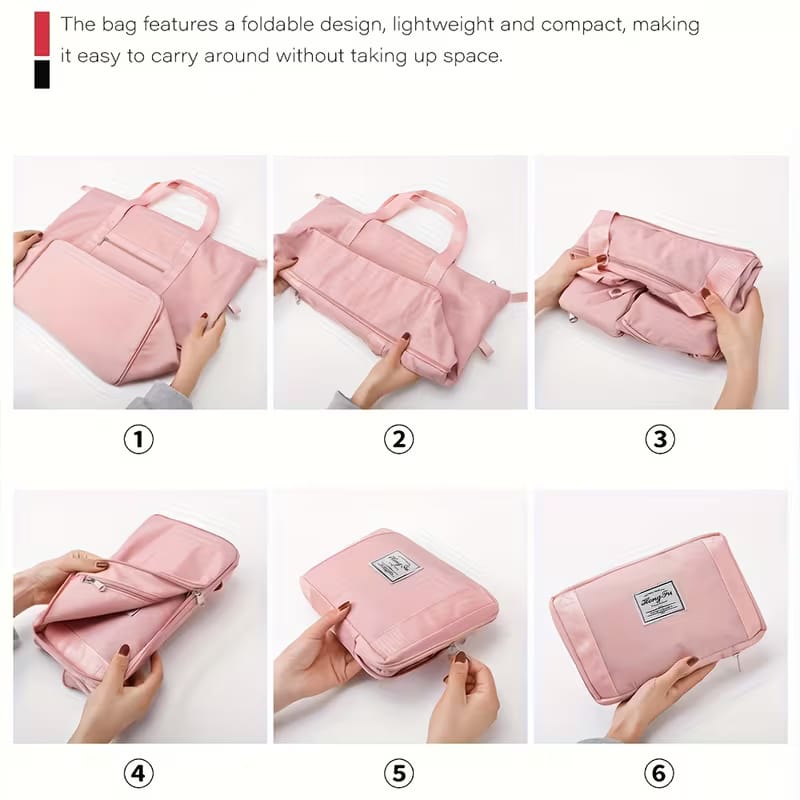 Waterproof Foldable Expandable Bag / Fitness and Travel Bag - Image 3