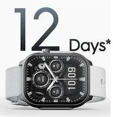 Tecno Watch 3 Active Smartwatch with Bluetooth Calling, 2.02” HD Display, Heart Rate Monitor, SpO2 Tracking, 110+ Sports Modes, IP68 Waterproof & Long Battery Life for Android and iPhone - Image 2
