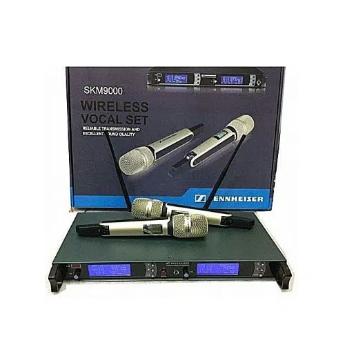 Sennheiser Mic Wireless SKM 9000 2Ch Uhf Digital Frequency