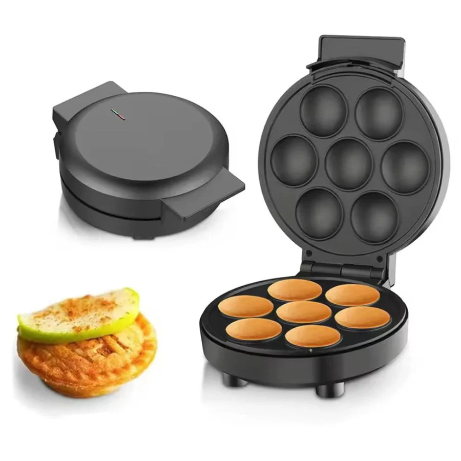 Sokany Non-Stick Cake Machine - 7-Cake Capacity, 1000W, Black - Image 3