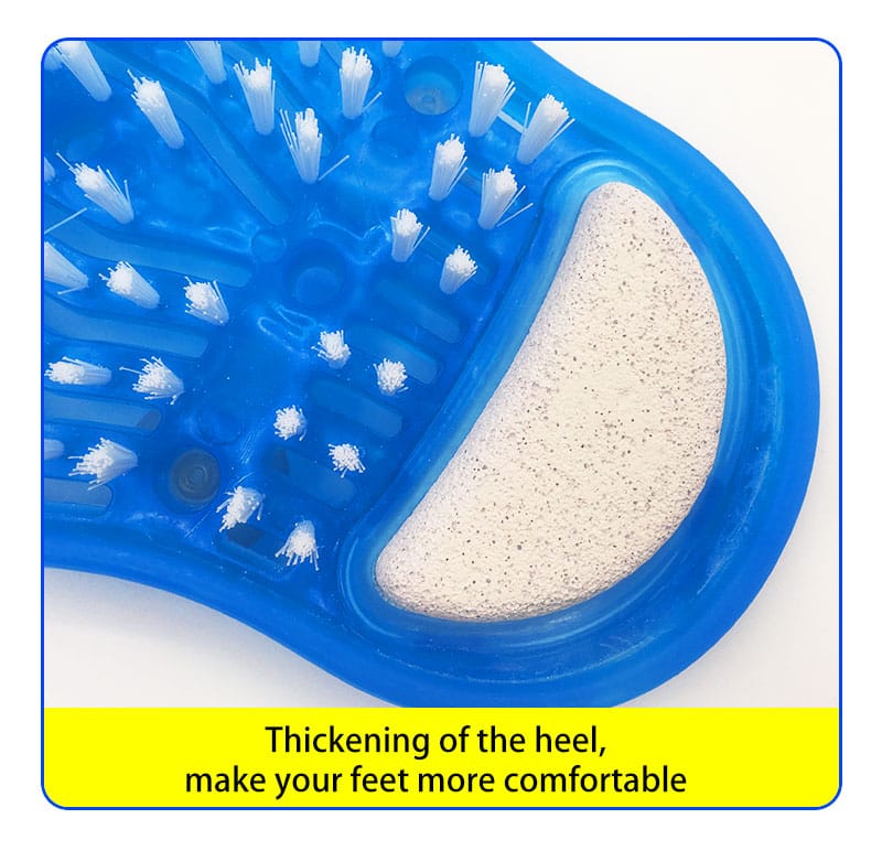 Plastic Bath Shower Feet Massage Slippers - Image 3