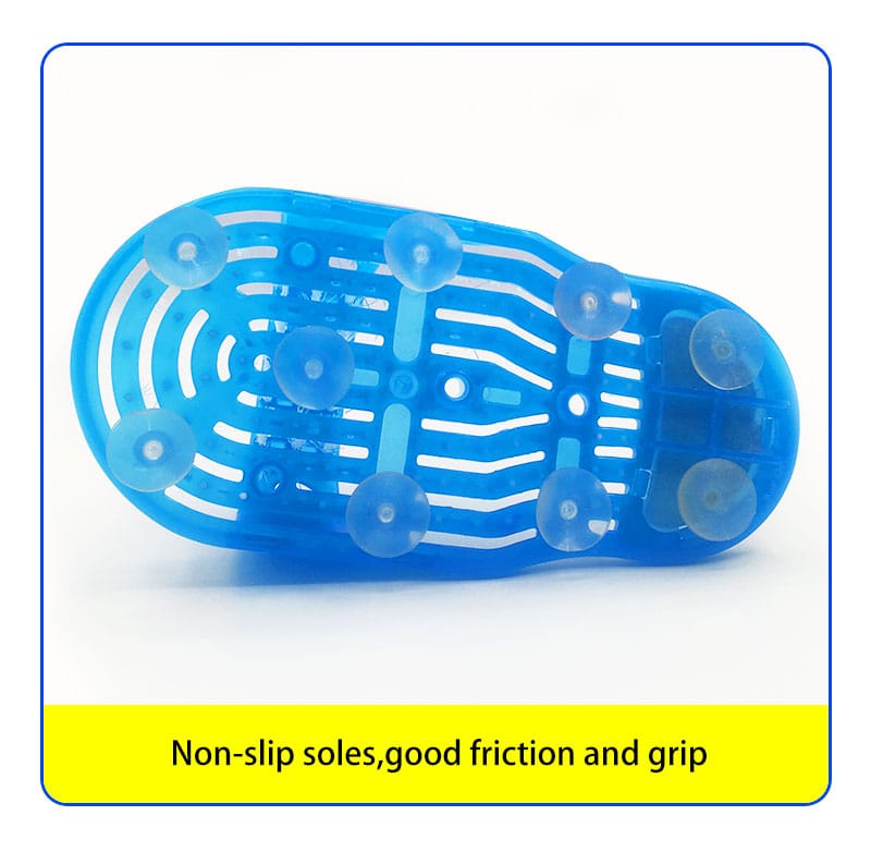 Plastic Bath Shower Feet Massage Slippers - Image 2