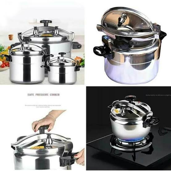 Nunix Aluminium Pressure Cooker Explosion Proof 5 Litres