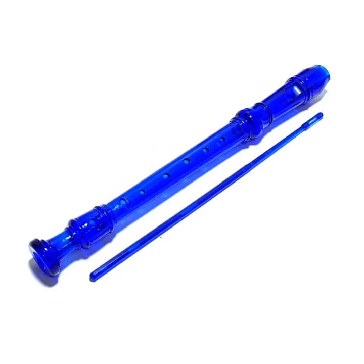 Colourful Transparent Flute Recorder - Image 3
