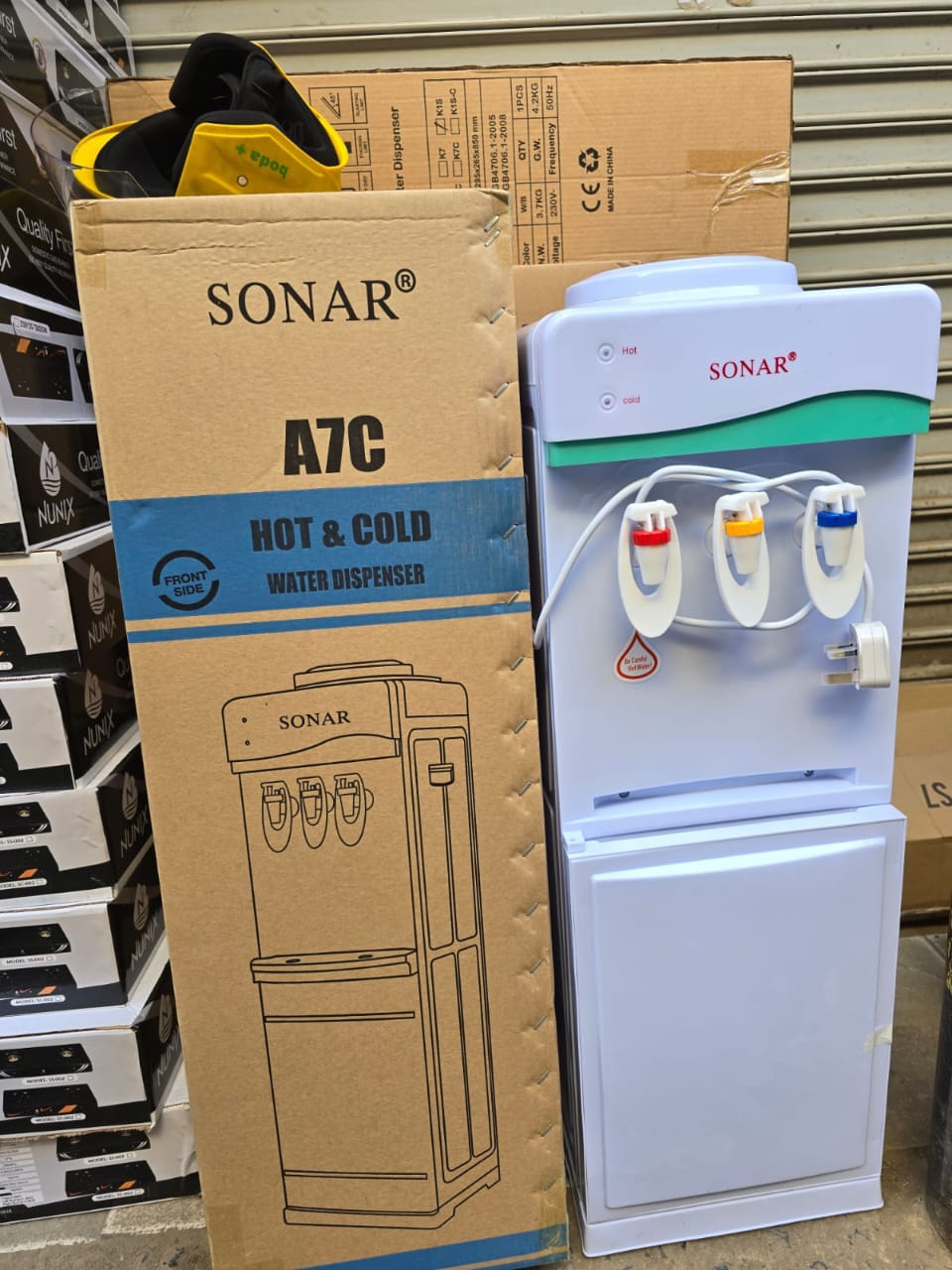 🔥Sonar 3 taps hot,normal and cold dispenser