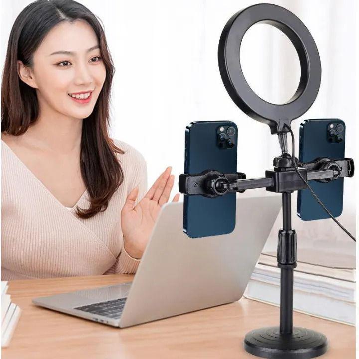 Desktop Live Fill Ring Light 6inch plus stand
