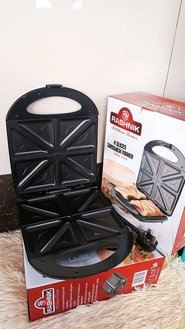 Rashnik 4-Slot Sandwich Maker