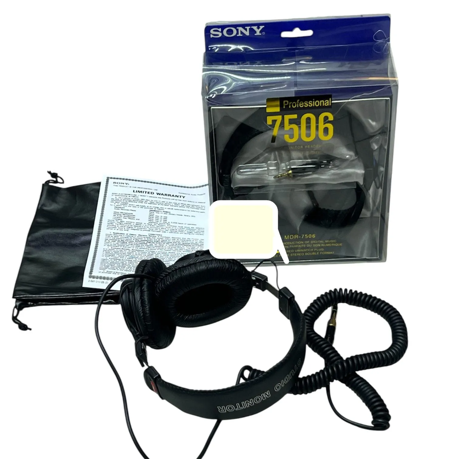 Sony Quality MDR-7506 Professional Studio Wired Headphone