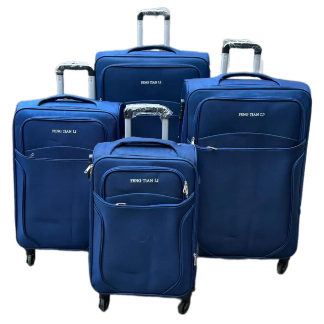 Managerial 4 IN 1 Fabric LAXURIOUS SUITCASE BRIEFCASE TRAVEL BAG