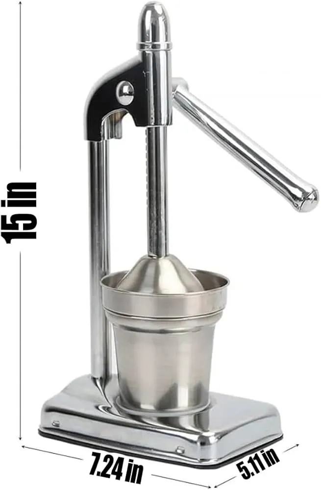 New arrival💐🎪  💫heavy duty Metallic manual citrus juicer stand machine now available in 4 colours - Image 3