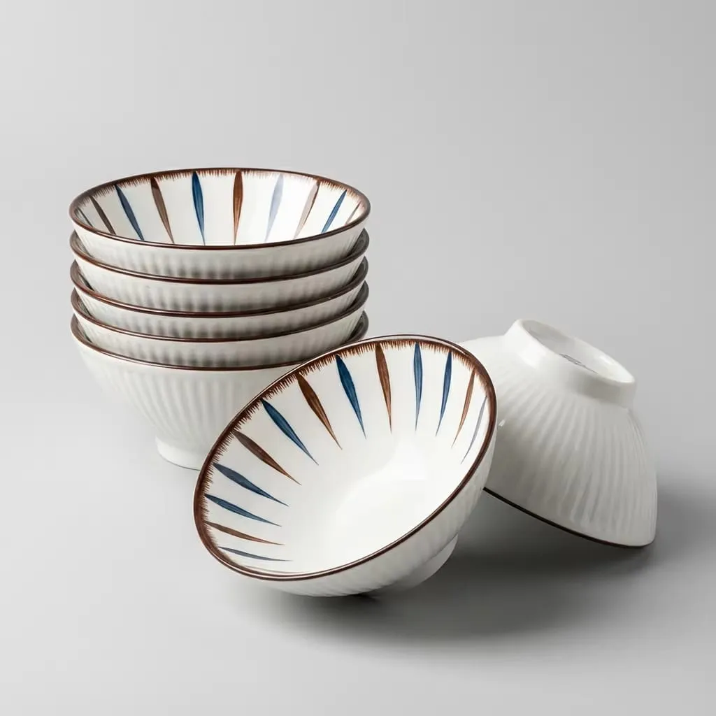 7.5 inch Unique Classy bowls(6pcs) - Image 2