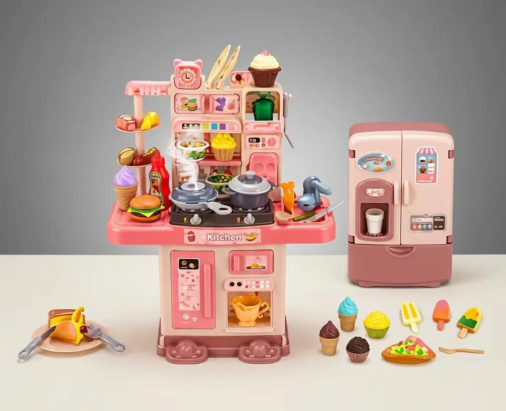 56pc Mini Kitchen Set Toy