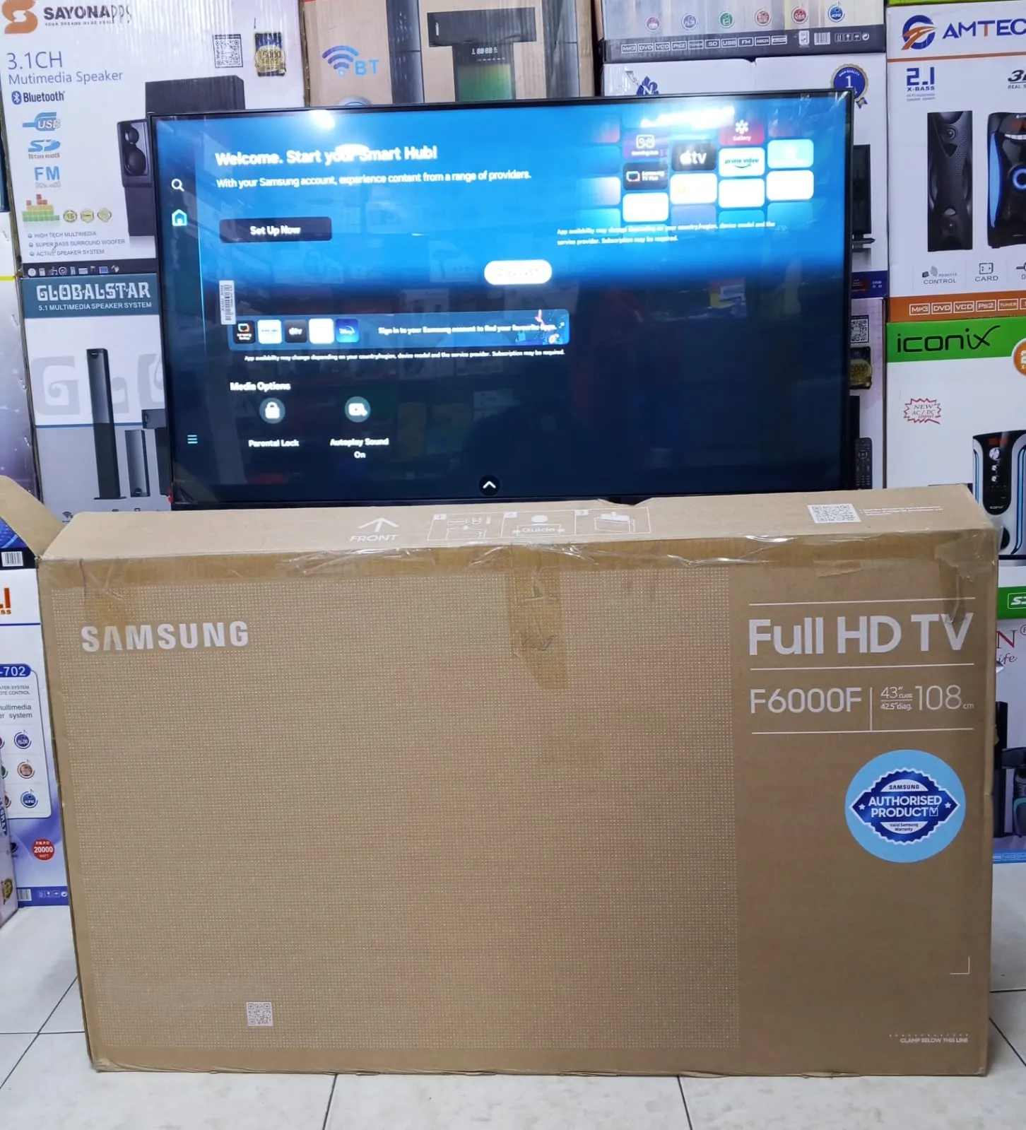 Samsung Samsung 43T5300 43" Smart Full HD TV - 1920x1080, Wi-Fi, HDR