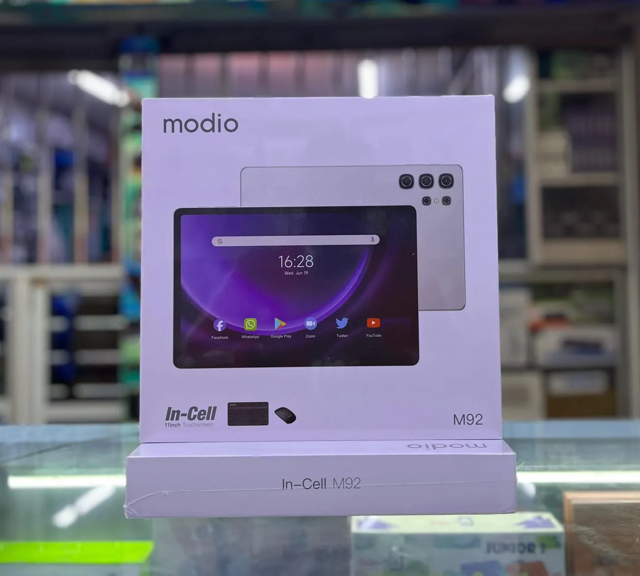 Modio M92 5G Android Tablet, 11" Inches Display, 16GB RAM + 1TB, Dual SIM, 10000mAh