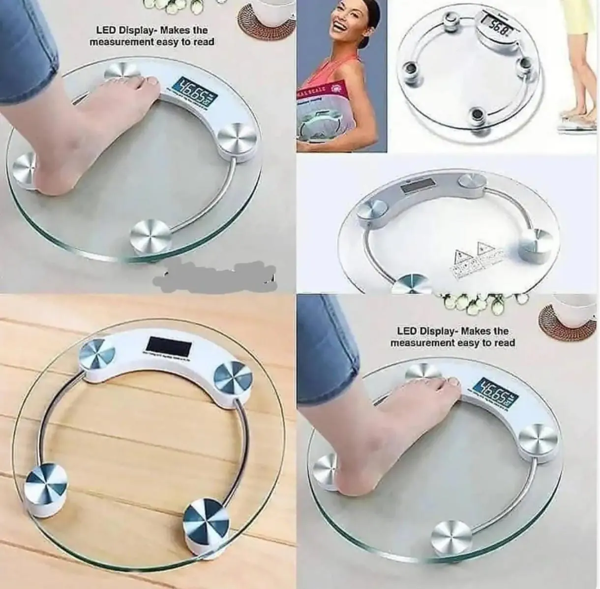 Digital Personal Exercise Bathroom Weighing Scale