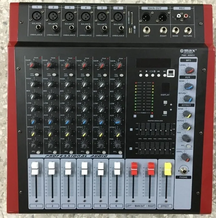 MAX 6ch Mixer