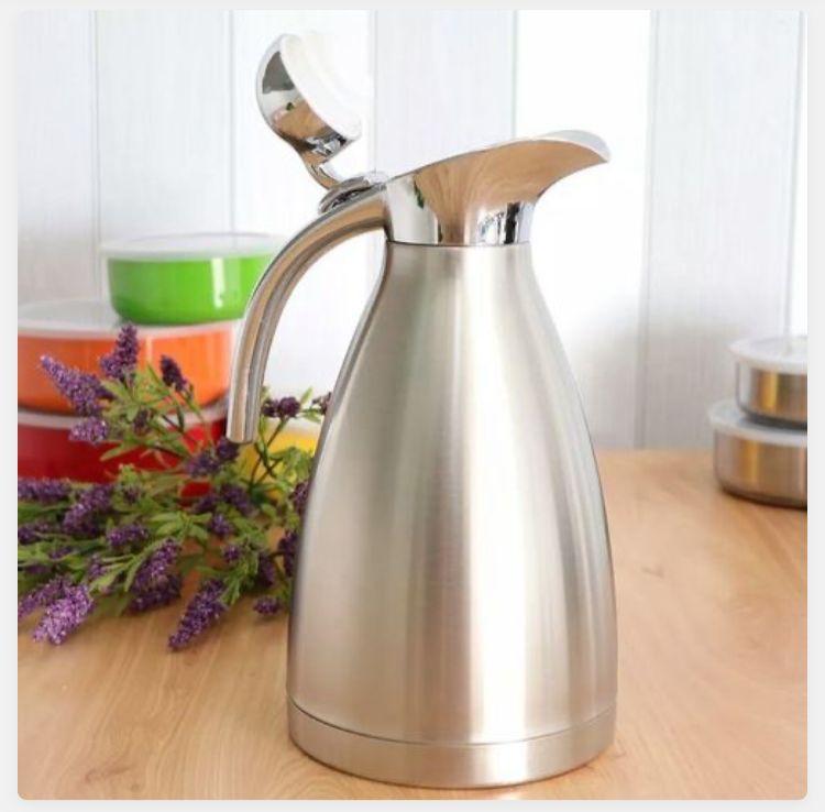 Coffee Pot Stainless Steel Kettle Vacuum Flask-2L