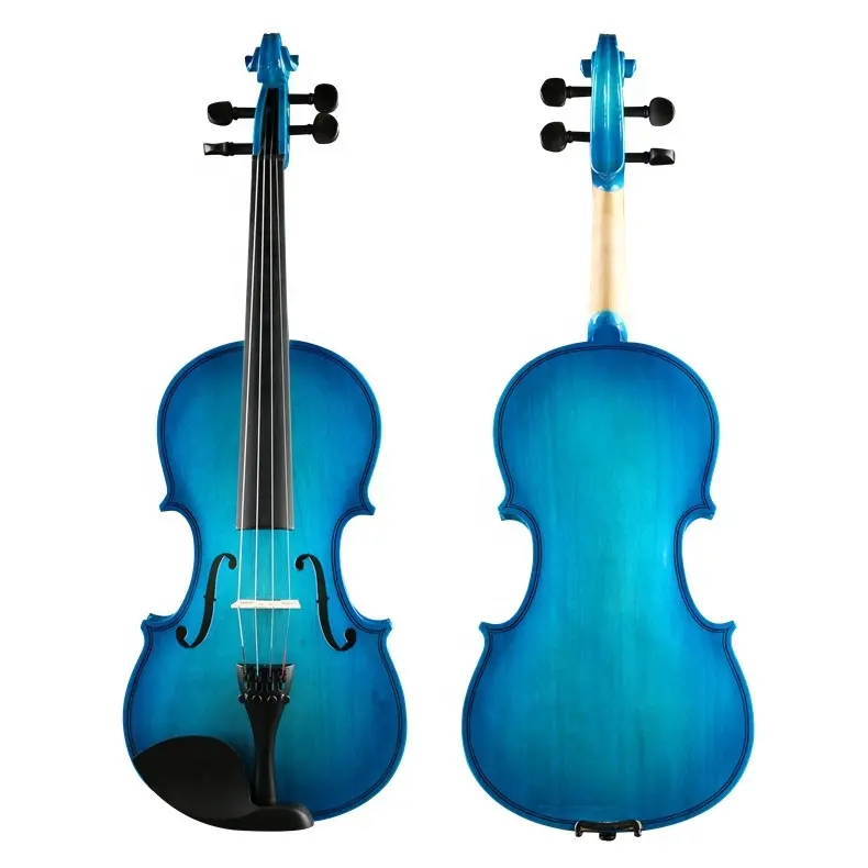 Student violin blue colour full size