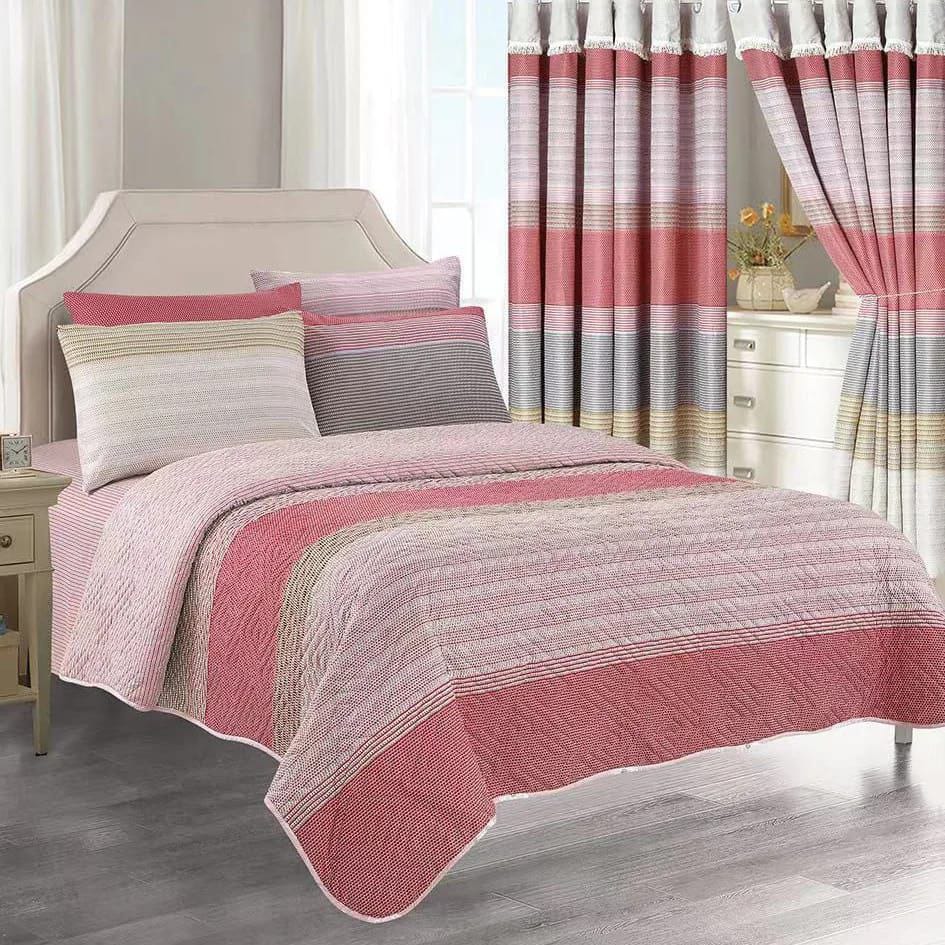 7pc Woolen Duvet With Curtains