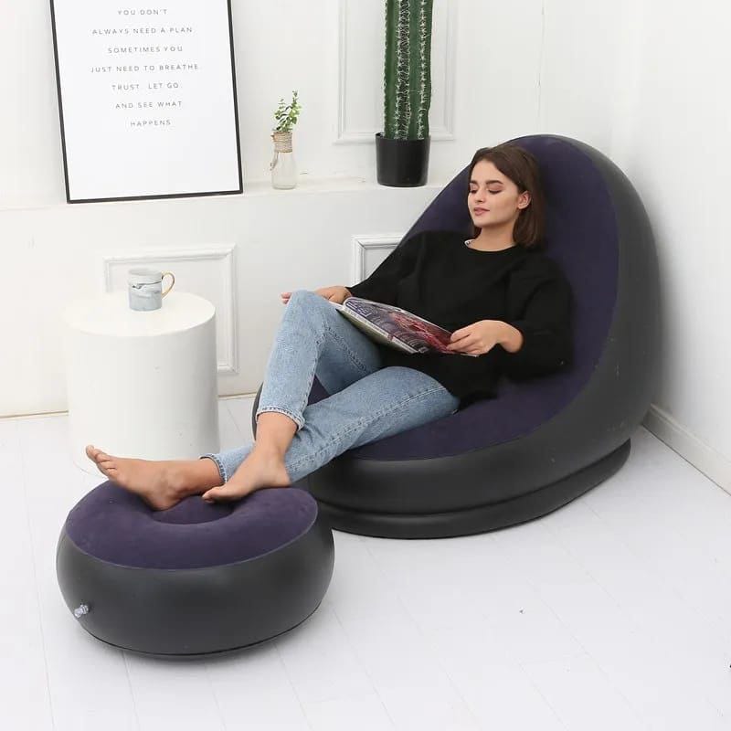 Inflatable Deluxe Lounge | inflatable Seat  (2pcs Sets)