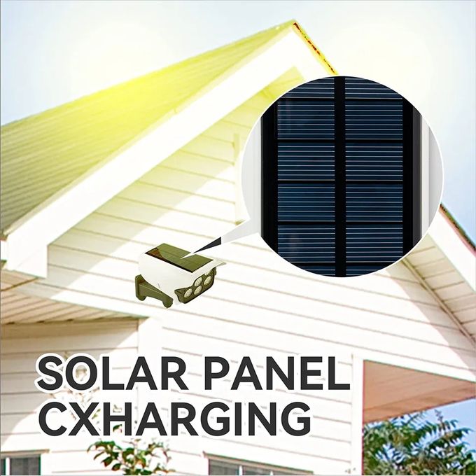Solar Light High Simulation Camera Solar Flood Light With Motion Sensor And Remote Control - Image 3