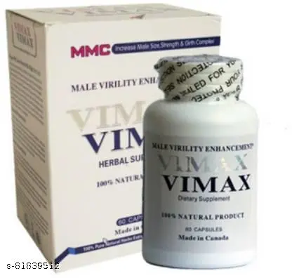 Vimax capsules for male virility enhancement – 60 capsules