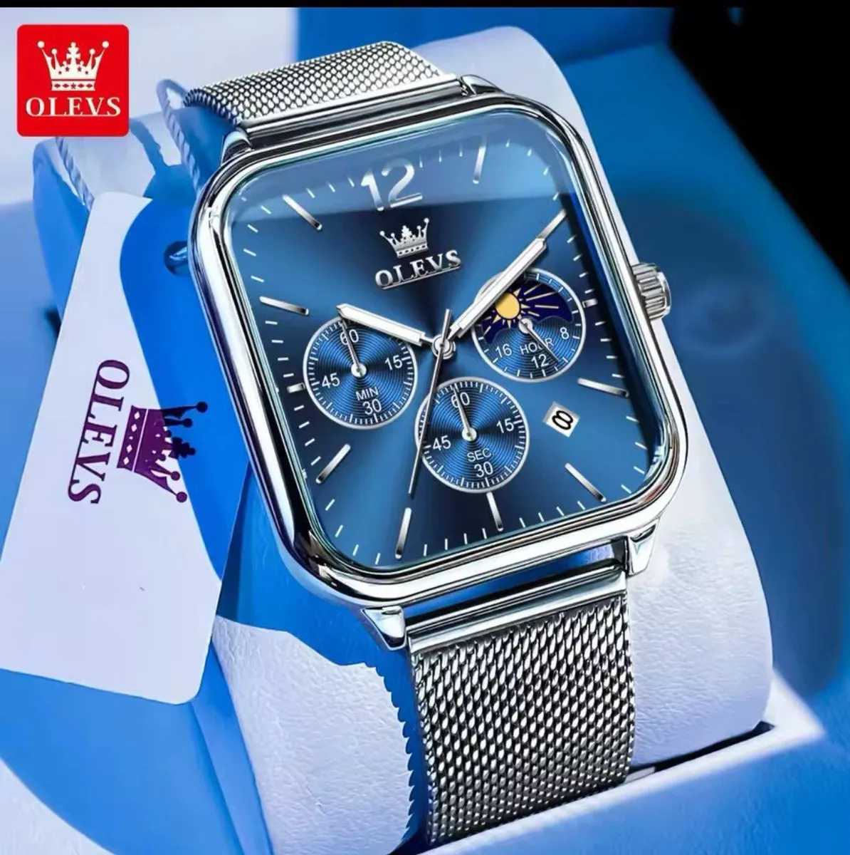 OLEVS Chronograph Gents #9914 - Image 2