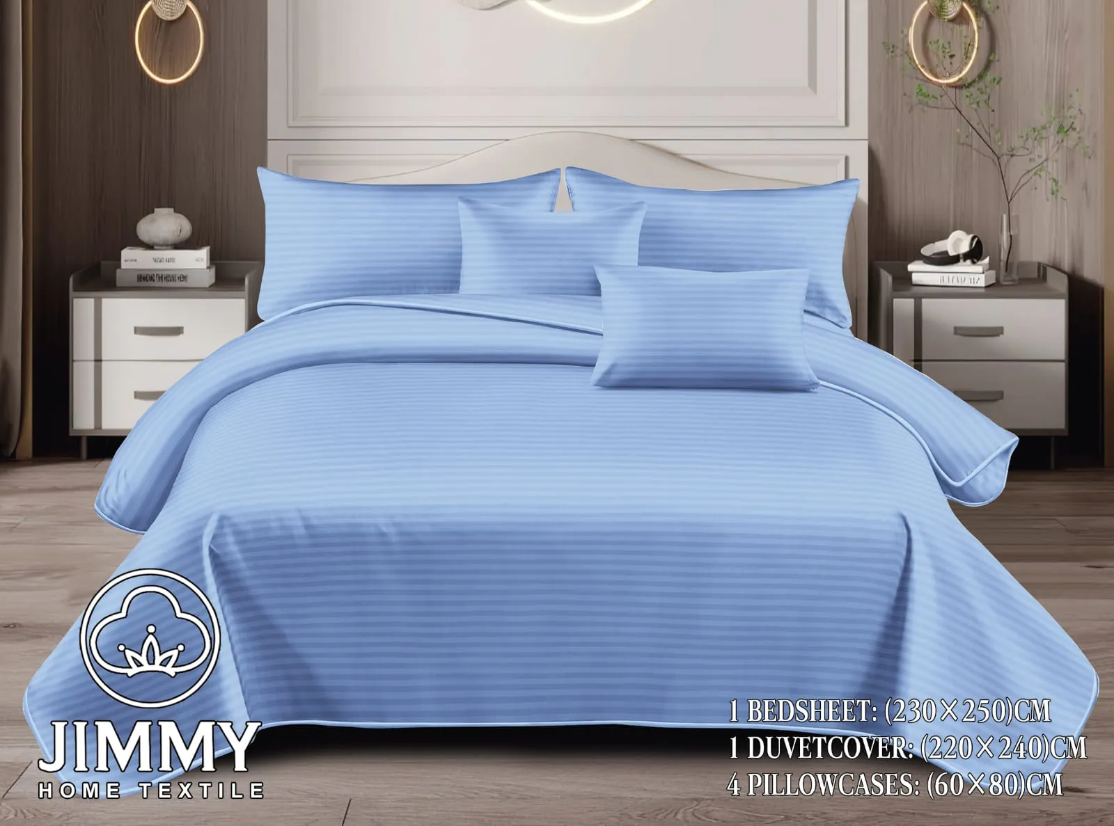 Jimmy 6pc Duvet Cover Set