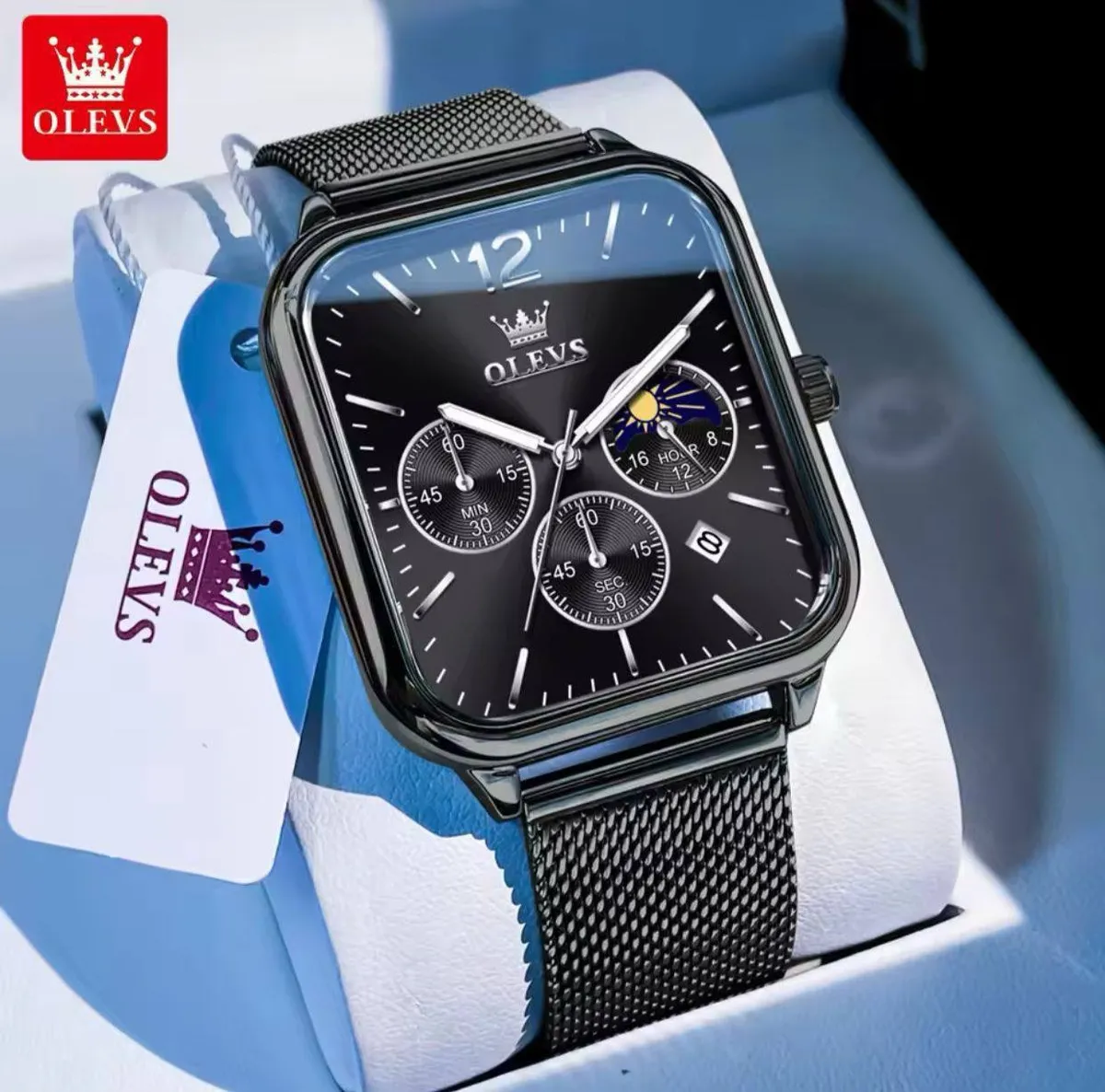 OLEVS Chronograph Gents #9914 - Image 3