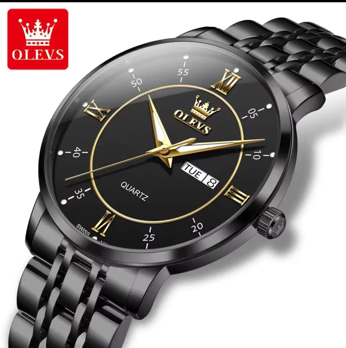 OLEVS Gents Swiss Movement Watch #3680 - Image 4