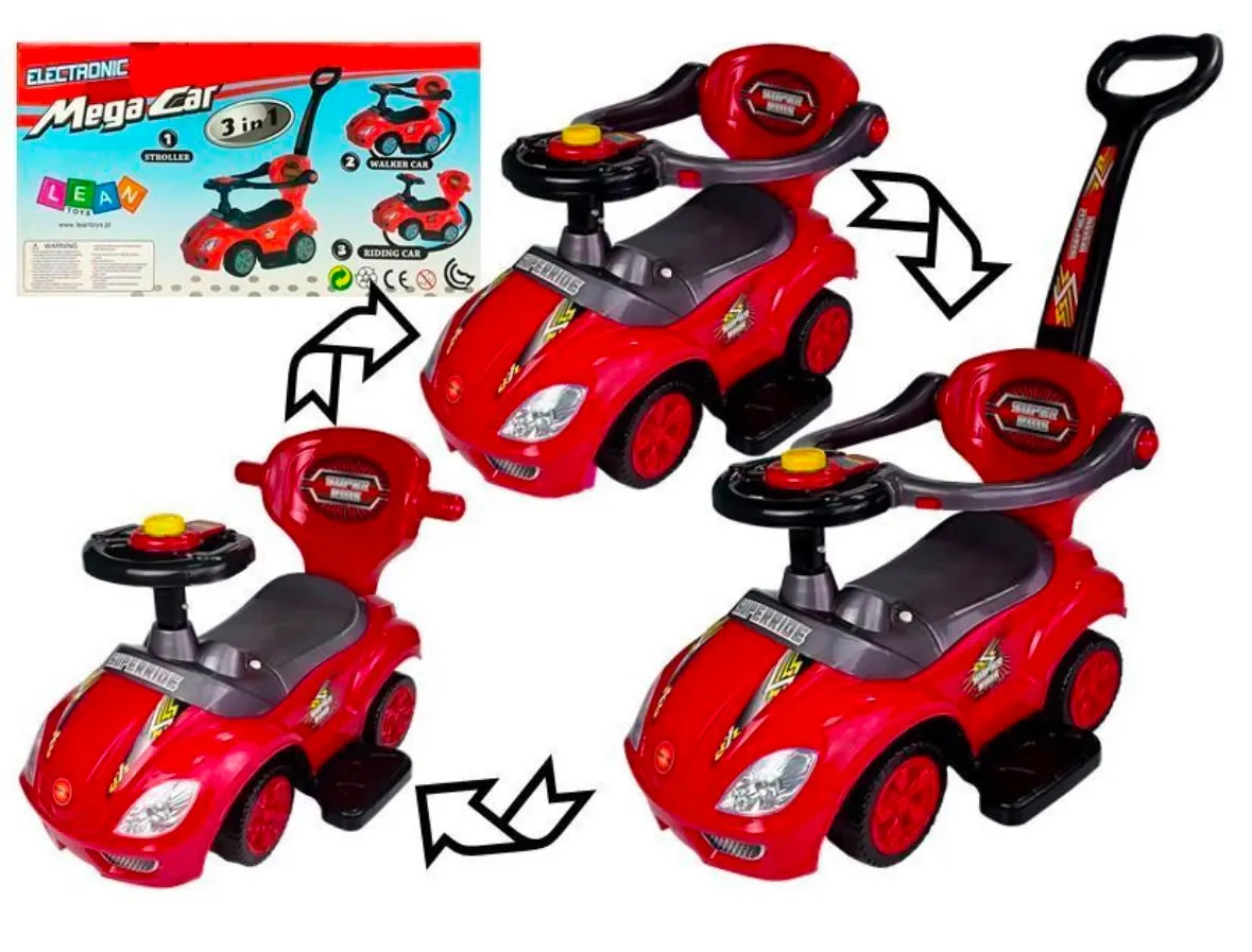Pink Ride-On Push Car for Toddlers - Image 5