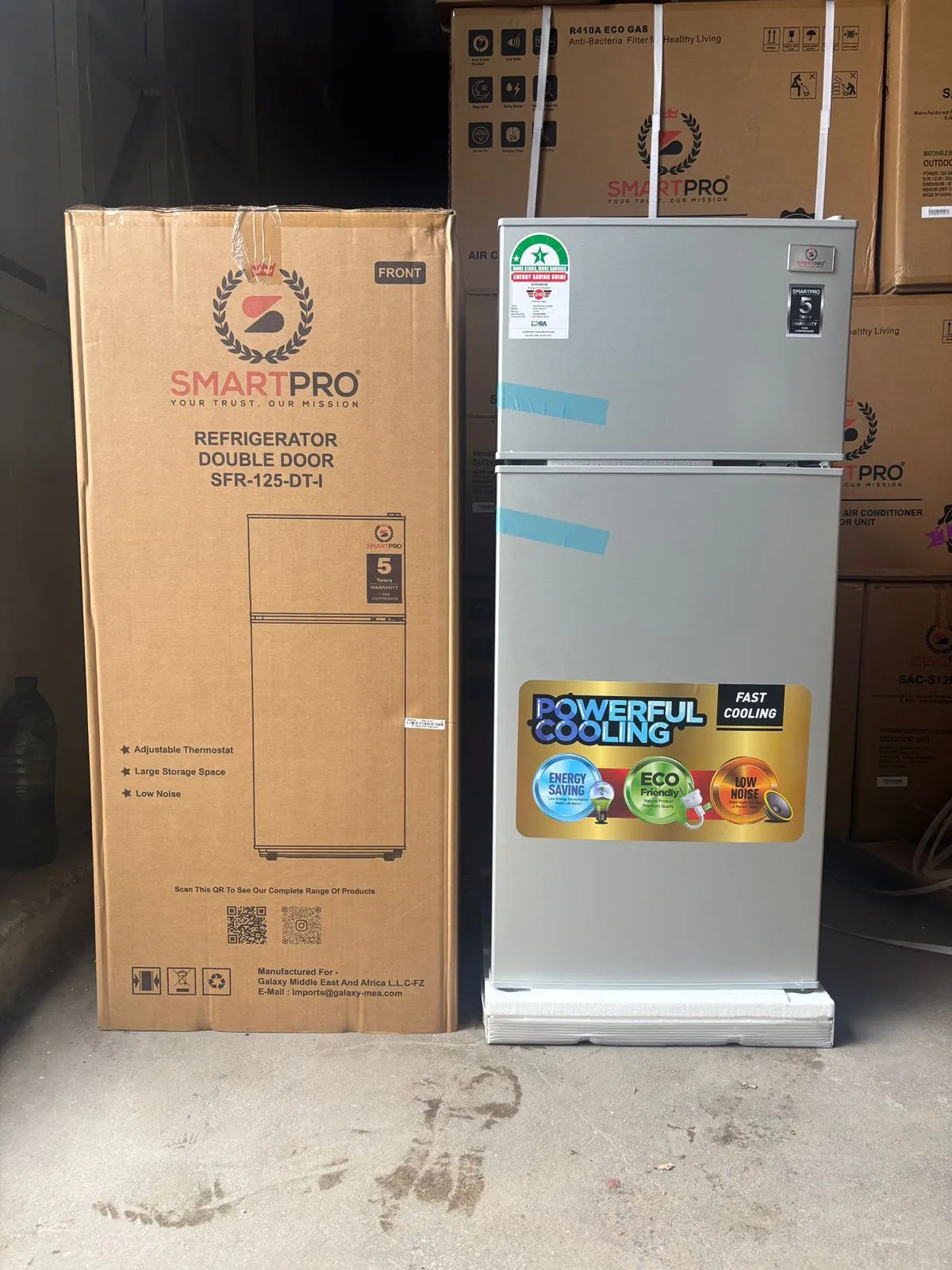 SmartPro Double Door Refrigerator SFR-125-DT-I