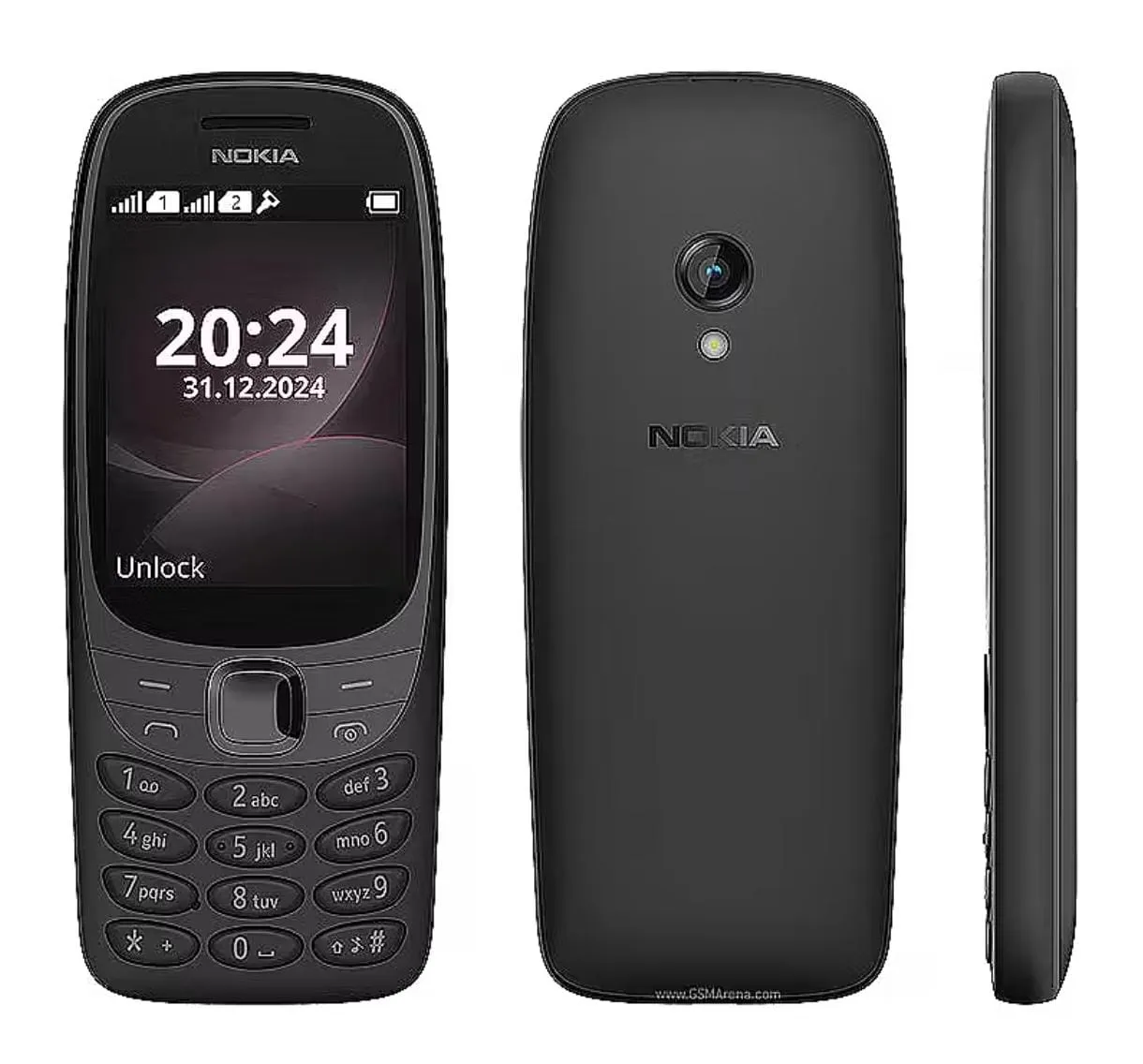 Nokia Black Feature Phone